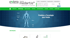 Desktop Screenshot of extera.com.br